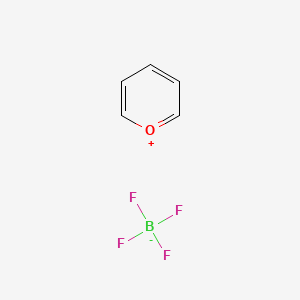 Pyrylium tetrafluoroborate chemical structure (CAS 80279-50-1)