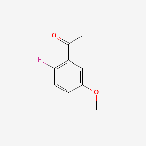 1-(2-Fluoro-5-methoxyphenyl)ethanone chemical structure (CAS 80309-38-2)