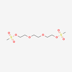 TRiethylene glycol dimethanesulfonate chemical structure (CAS 80322-82-3)