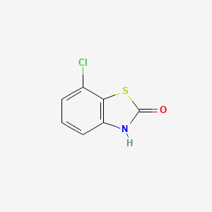 7-Chlorobenzo[d]thiazol-2(3H)-one chemical structure (CAS 80416-76-8)