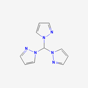 Tris(pyrazol-1-yl)methane chemical structure (CAS 80510-03-8)
