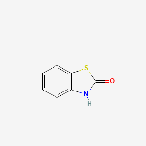 7-Methylbenzo[d]thiazol-2(3H)-one chemical structure (CAS 80689-19-6)