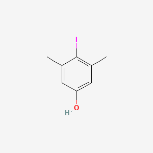 4-Iodo-3,5-dimethylphenol chemical structure (CAS 80826-86-4)