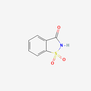 o-Benzoic Sulfimide chemical structure (CAS 81-07-2)