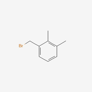1-(Bromomethyl)-2,3-dimethylbenzene chemical structure (CAS 81093-21-2)