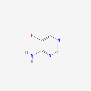 5-Fluoropyrimidin-4-amine chemical structure (CAS 811450-26-7)