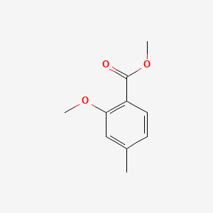 Methyl 2-methoxy-4-methylbenzoate chemical structure (CAS 81245-24-1)