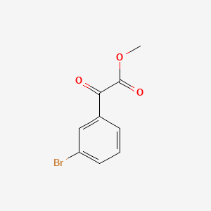 Methyl 2-(3-bromophenyl)-2-oxoacetate chemical structure (CAS 81316-36-1)