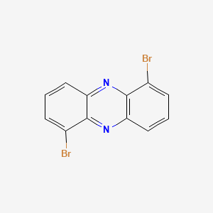 1,6-Dibromophenazine chemical structure (CAS 81353-56-2)