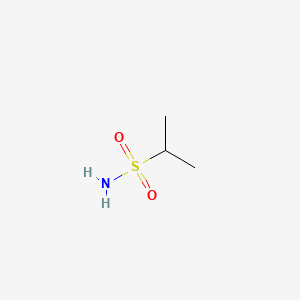 Propane-2-sulfonamide chemical structure (CAS 81363-76-0)