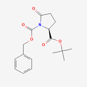 Z-Pyr-OtBu chemical structure (CAS 81470-51-1)