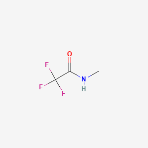 N-Methyl-2,2,2-trifluoroacetamide chemical structure (CAS 815-06-5)