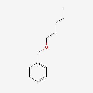 [(Pent-4-en-1-yloxy)methyl]benzene chemical structure (CAS 81518-74-3)