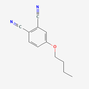 4-Butoxyphthalonitrile chemical structure (CAS 81560-32-9)