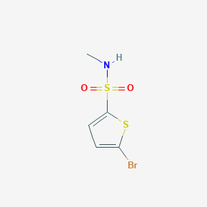 5-Bromo-N-methylthiophene-2-sulfonamide chemical structure (CAS 81597-52-6)