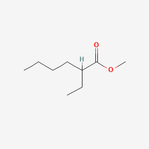 Methyl 2-ethylhexanoate chemical structure (CAS 816-19-3)