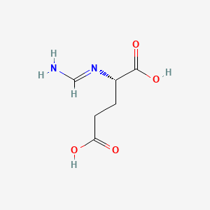 (Iminomethyl)-L-glutamic acid chemical structure (CAS 816-90-0)