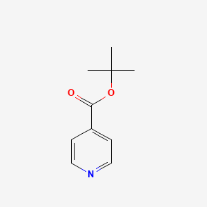 tert-Butyl isonicotinate chemical structure (CAS 81660-73-3)