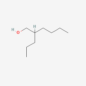 2-Propylhexan-1-ol chemical structure (CAS 817-46-9)