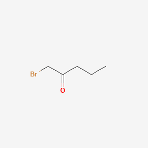 1-Bromopentan-2-one chemical structure (CAS 817-71-0)