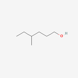 4-Methylhexan-1-ol chemical structure (CAS 818-49-5)
