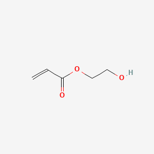 2-Hydroxyethyl acrylate chemical structure (CAS 818-61-1)