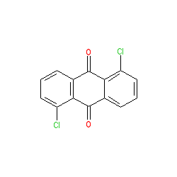 1,5-Dichloroanthraquinone chemical structure (CAS 82-46-2)