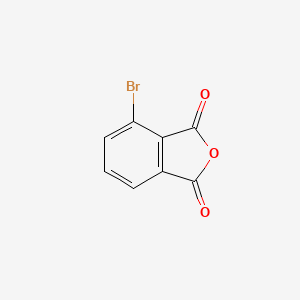 4-Bromoisobenzofuran-1,3-dione chemical structure (CAS 82-73-5)