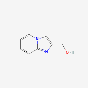 Imidazo[1,2-a]pyridin-2-ylmethanol chemical structure (CAS 82090-52-6)