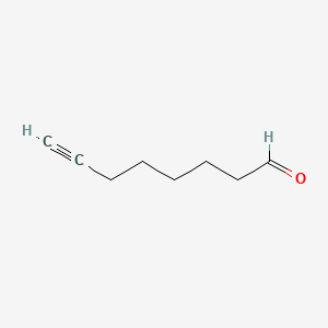 Oct-7-ynal chemical structure (CAS 821-75-0)