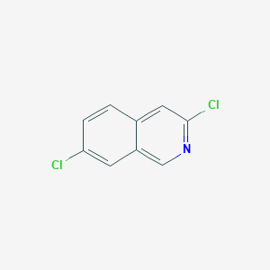3,7-Dichloroisoquinoline chemical structure (CAS 82117-22-4)