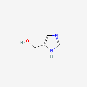 4-(Hydroxymethyl)imidazole chemical structure (CAS 822-55-9)