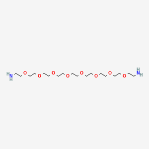 3,6,9,12,15,18,21,24-Octaoxahexacosane-1,26-diamine chemical structure (CAS 82209-36-7)
