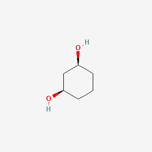 cis-1,3-Cyclohexanediol chemical structure (CAS 823-18-7)