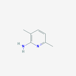 3,6-Dimethyl-2-pyridinamine chemical structure (CAS 823-61-0)