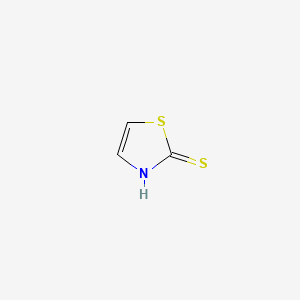 2-Mercaptothiazole chemical structure (CAS 82358-09-6)