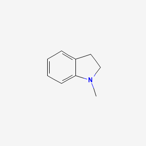 1-Methylindoline chemical structure (CAS 824-21-5)