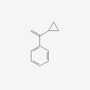 (1-Cyclopropylvinyl)benzene chemical structure (CAS 825-76-3)