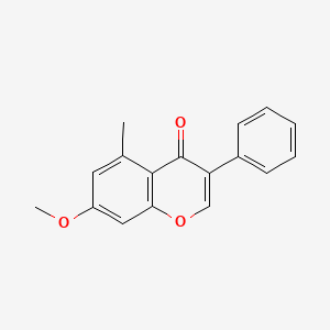 5-Methyl-7-Methoxyisoflavone chemical structure (CAS 82517-12-2)
