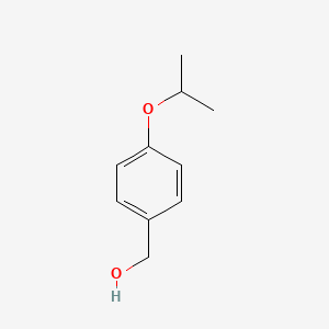 (4-Isopropoxyphenyl)methanol chemical structure (CAS 82657-71-4)