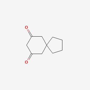 Spiro[4.5]decane-7,9-dione chemical structure (CAS 82683-51-0)