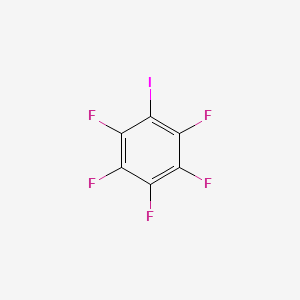 Iodopentafluorobenzene chemical structure (CAS 827-15-6)