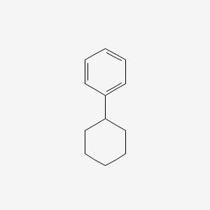 Cyclohexylbenzene chemical structure (CAS 827-52-1)