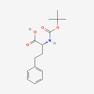 Boc-D-HoPhe-OH chemical structure (CAS 82732-07-8)