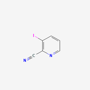 3-Iodopicolinonitrile chemical structure (CAS 827616-52-4)