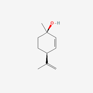 (1R,4S)-1-Methyl-4-(prop-1-en-2-yl)cyclohex-2-enol chemical structure (CAS 82769-01-5)