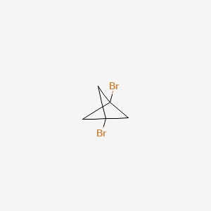 1,3-Dibromobicyclo[1.1.1]pentane chemical structure (CAS 82783-71-9)