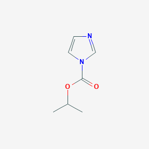 Isopropyl 1H-imidazole-1-carboxylate chemical structure (CAS 82998-18-3)