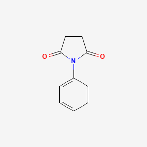 N-PhenylsucciniMide chemical structure (CAS 83-25-0)