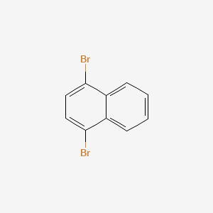 1,4-Dibromonaphthalene chemical structure (CAS 83-53-4)